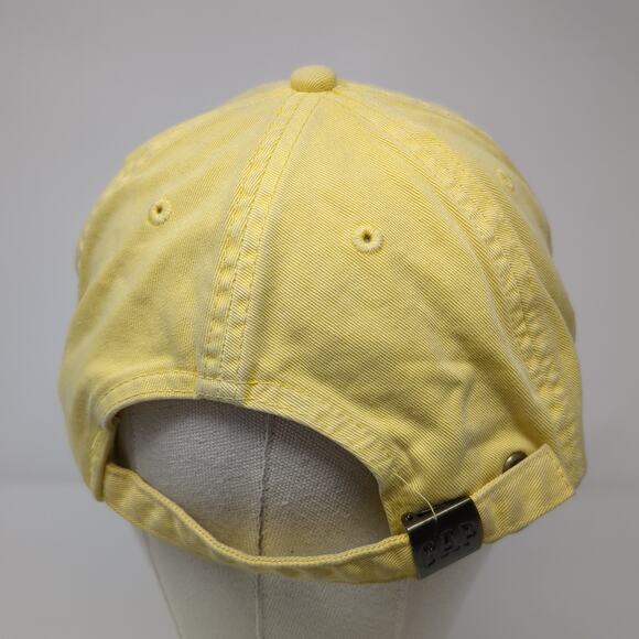 Gap Slideback Baseball Cap Yellow L Adjustable Lightweight Vented Holes 6 Panel - Picture 6 of 9